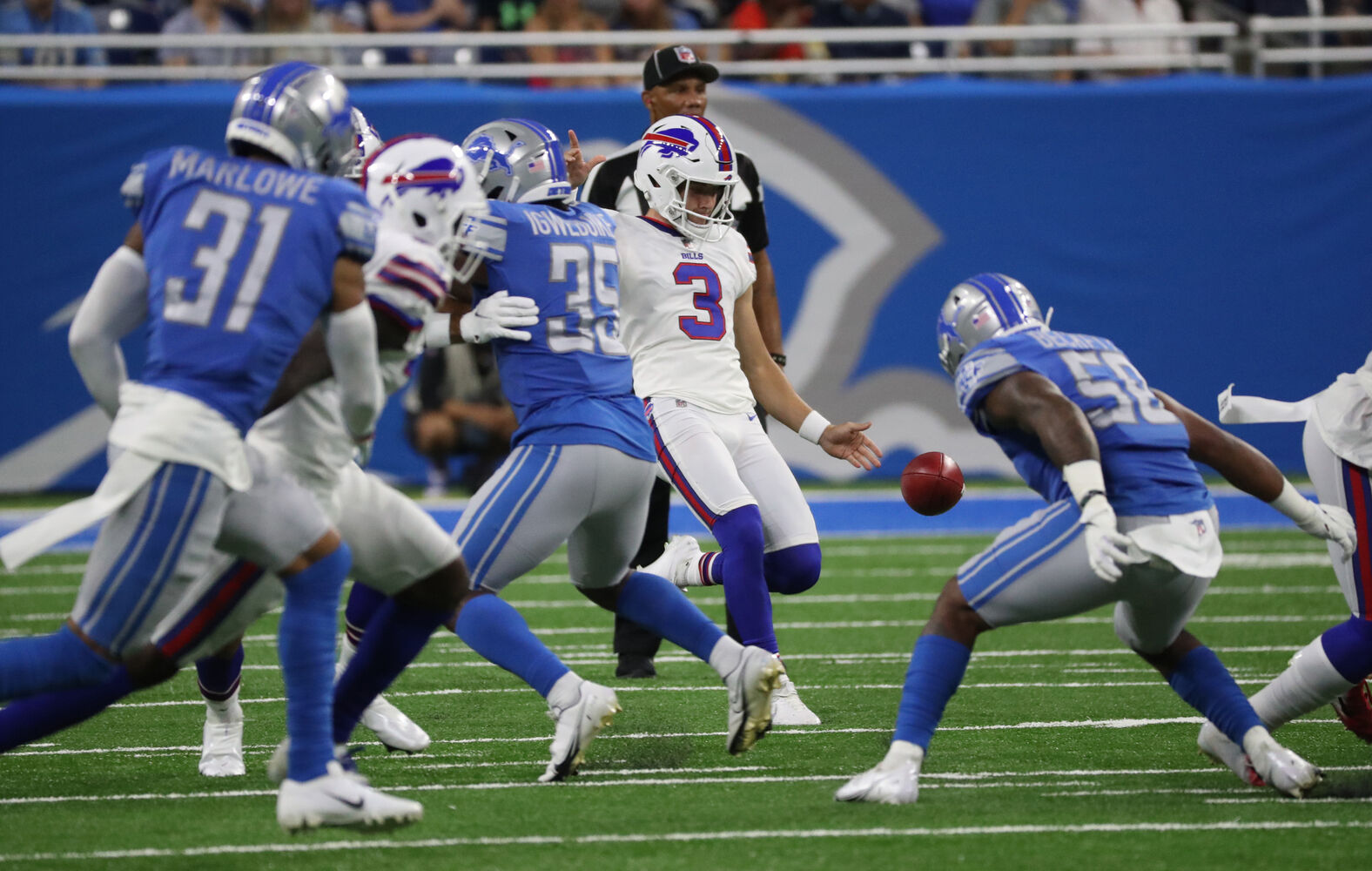 A rare punt